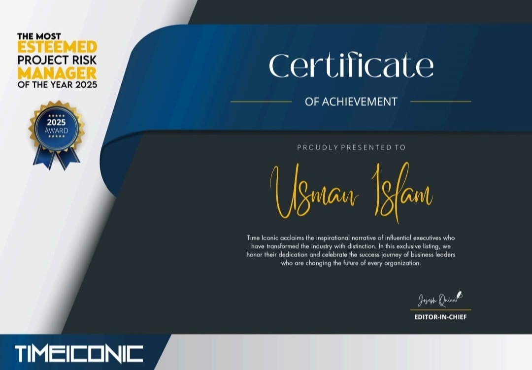 Certifications wall